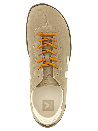 Sneakers by Veja for men in suede calfskin leather gray features an versatile design from the Men's Fashion Suede Calfskin Leather Sneakers collection, highlighting a versatile fashion style for a premium, high-fashion look.