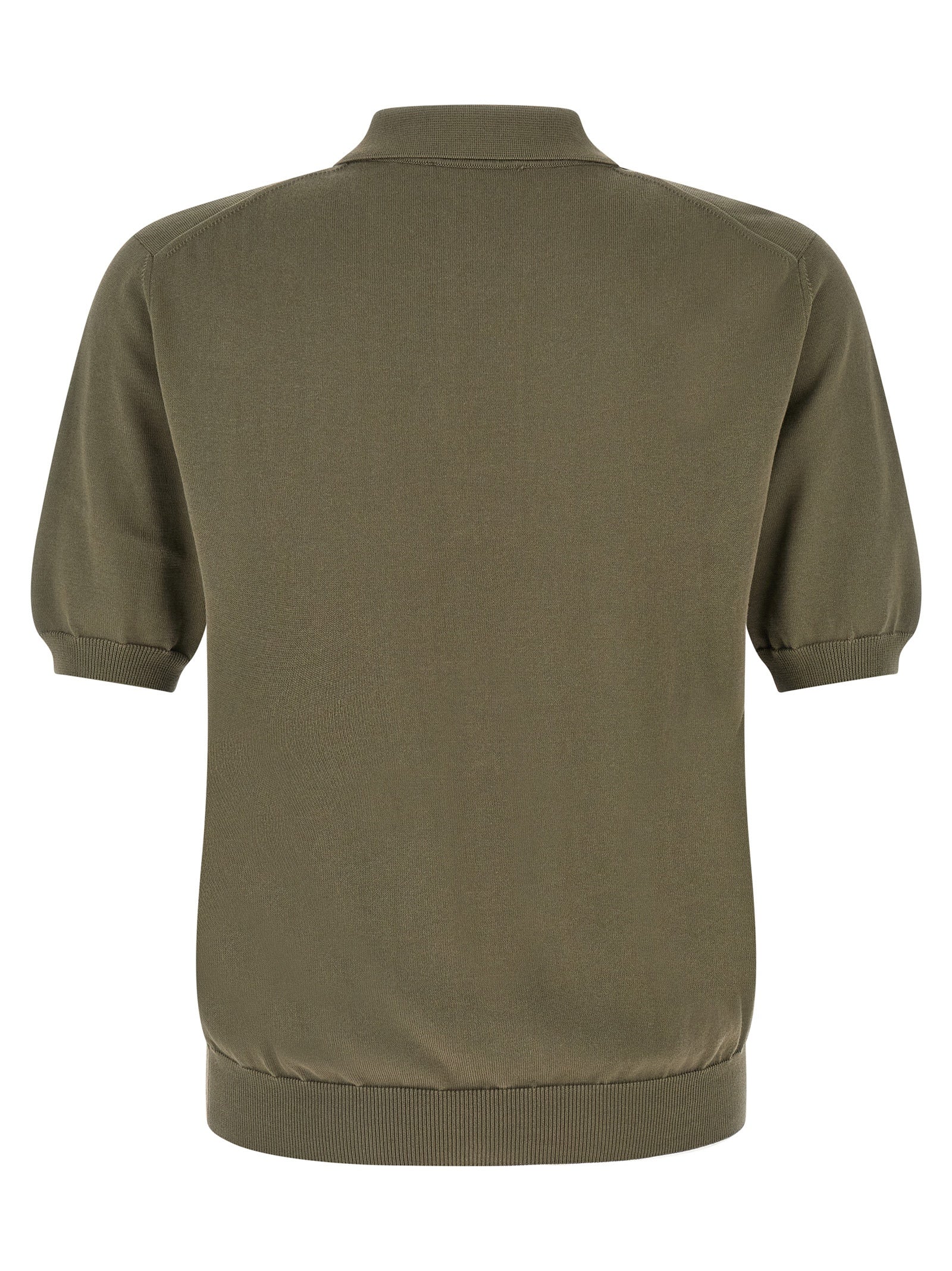 This Polo Shirt by ZANONE for men in cotton bicolour & green presents a flawless silhouette, showcasing flawless detailing and a refined for a truly flawless aesthetic.