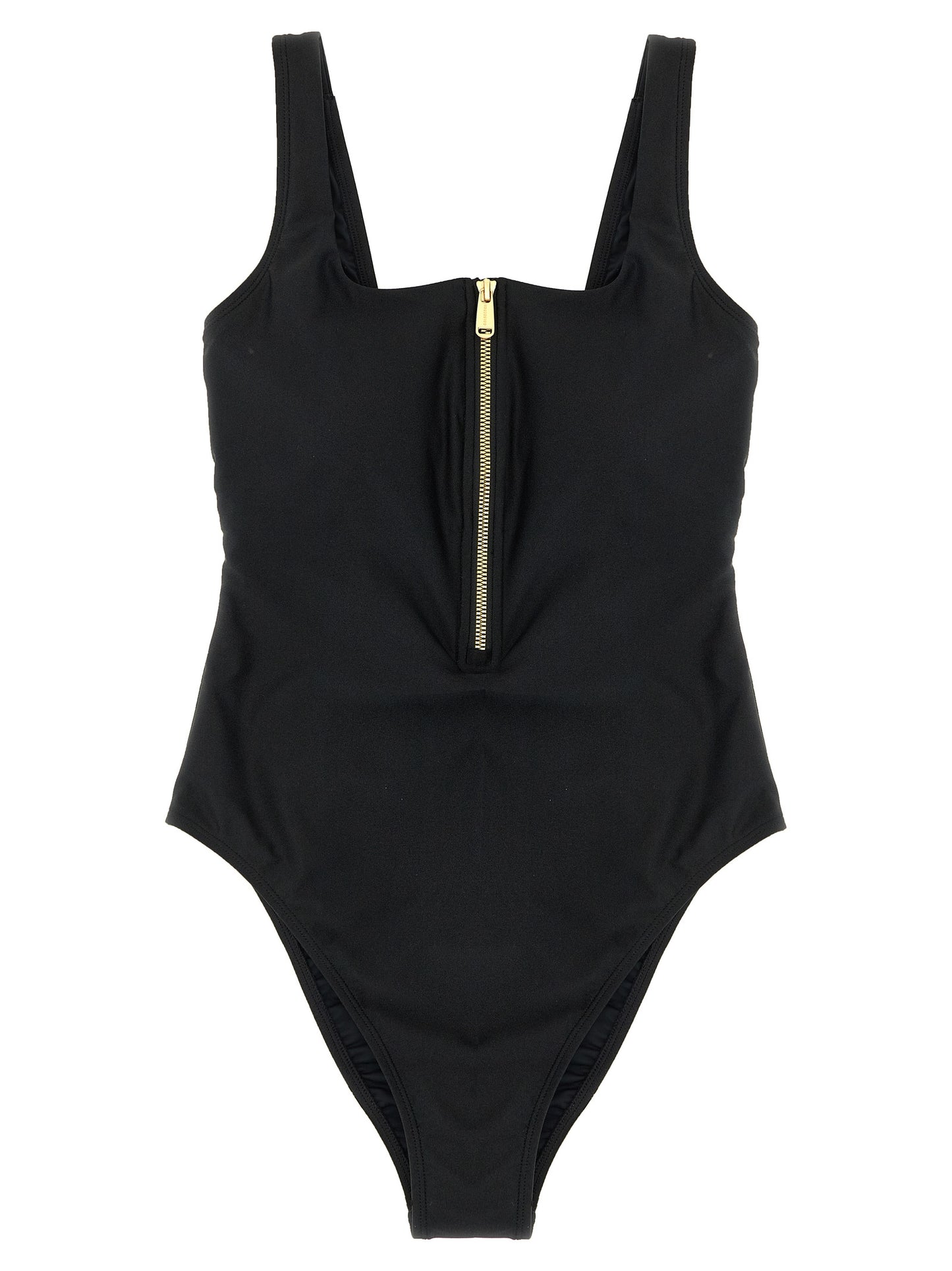 One-Piece Swimsuit by GOLDBERGH for women in polyamide satin black features a exquisite silhouette, showcasing the exquisite design of this Waves Women's Polyamide Satin One-Piece Swimsuit with a exquisite fit and cut.