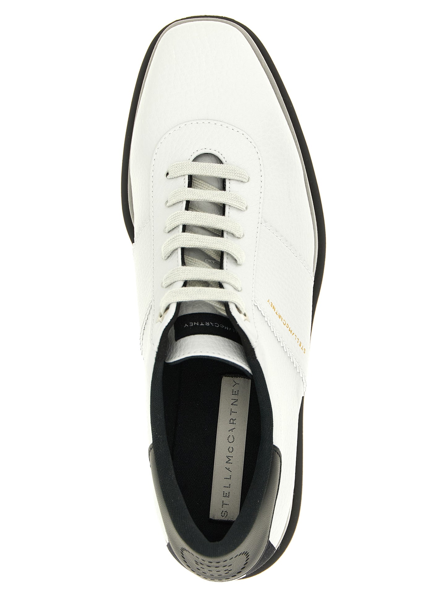 Platform Wedge Lace-Up Sandals by Stella McCartney for women in polyethylene & polyurethane gray features an effortlessly chic silhouette from the Women's Polyethylene & Polyurethane Platform Wedge Lace-Up Sandals collection, showcasing a effortlessly chic platform wedge and elegant .