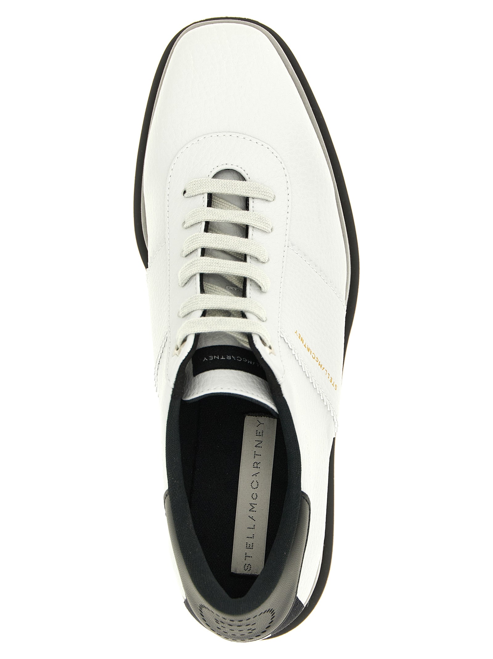 Platform Wedge Lace-Up Sandals by Stella McCartney for women in polyethylene & polyurethane gray features an effortlessly chic silhouette from the Women's Polyethylene & Polyurethane Platform Wedge Lace-Up Sandals collection, showcasing a effortlessly chic platform wedge and elegant .