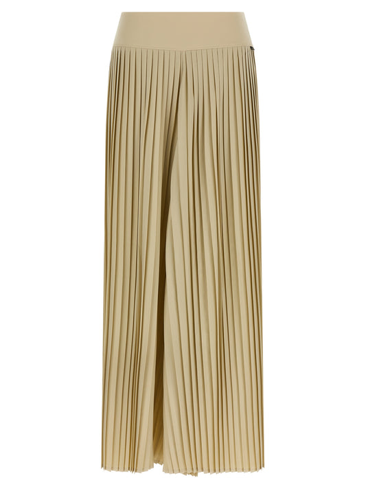 Activewear Pants by GOLDBERGH for women in stretch polyester beige & signature, featuring a athletic athletic and short with a athletic and high-performance quick-drying.