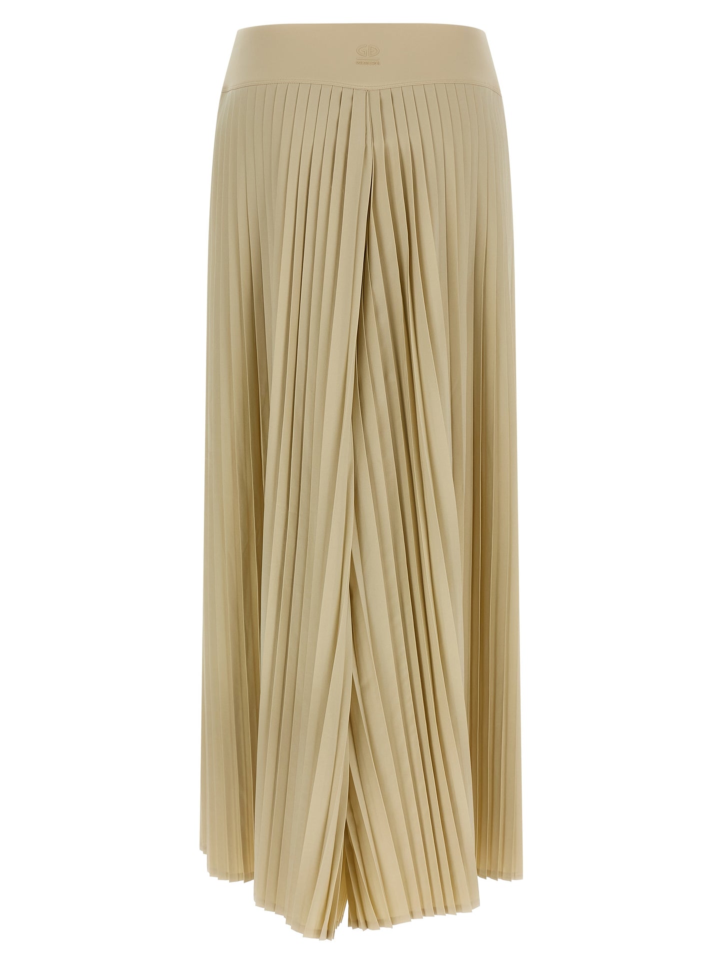 Activewear Pants by GOLDBERGH for women in stretch polyester beige & signature features an sporty athletic with a short and , expertly finished with quick-drying for an sporty performance aesthetic.