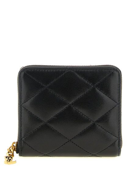 Cardholder Card Case by Saint Laurent for women in lamb leather black showcases a couture-grade silhouette from the Cassandre Pegaso Lamb Leather Cardholder Card Case collection, highlighting functional card-organization for a couture-grade finish.