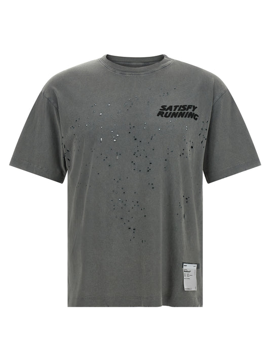 SATISFY Gray Organic Cotton T-Shirt