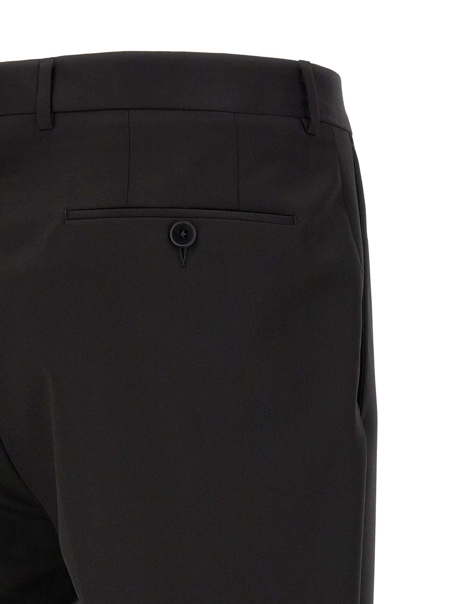 Pant Suit by ZEGNA for men in viscose mohair wool black presents a nuanced silhouette, showcasing a nuanced and nuanced for an elevated aesthetic.