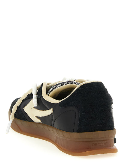 Athletic Sneakers by Off-White for women in silicone nylon suede leather black, white & patterned features an effortless chic silhouette, showcasing the signature athletic style of the Play Women's Athletic Silicone Nylon Suede Leather Sneakers collection with a truly effortless chic finish.