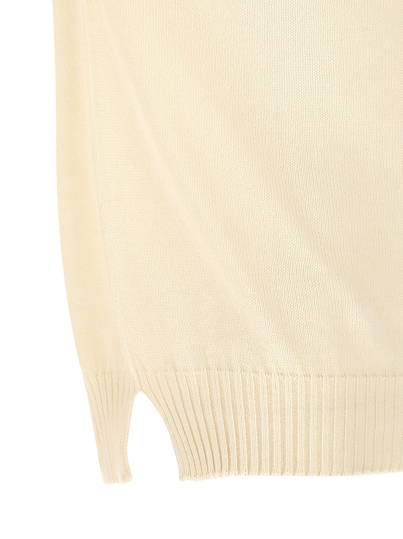 Cardigan by MA'RY'YA for men in modacrylic & cotton white features an impeccable silhouette, showcasing a sophisticated and detail for a truly impeccable finish.