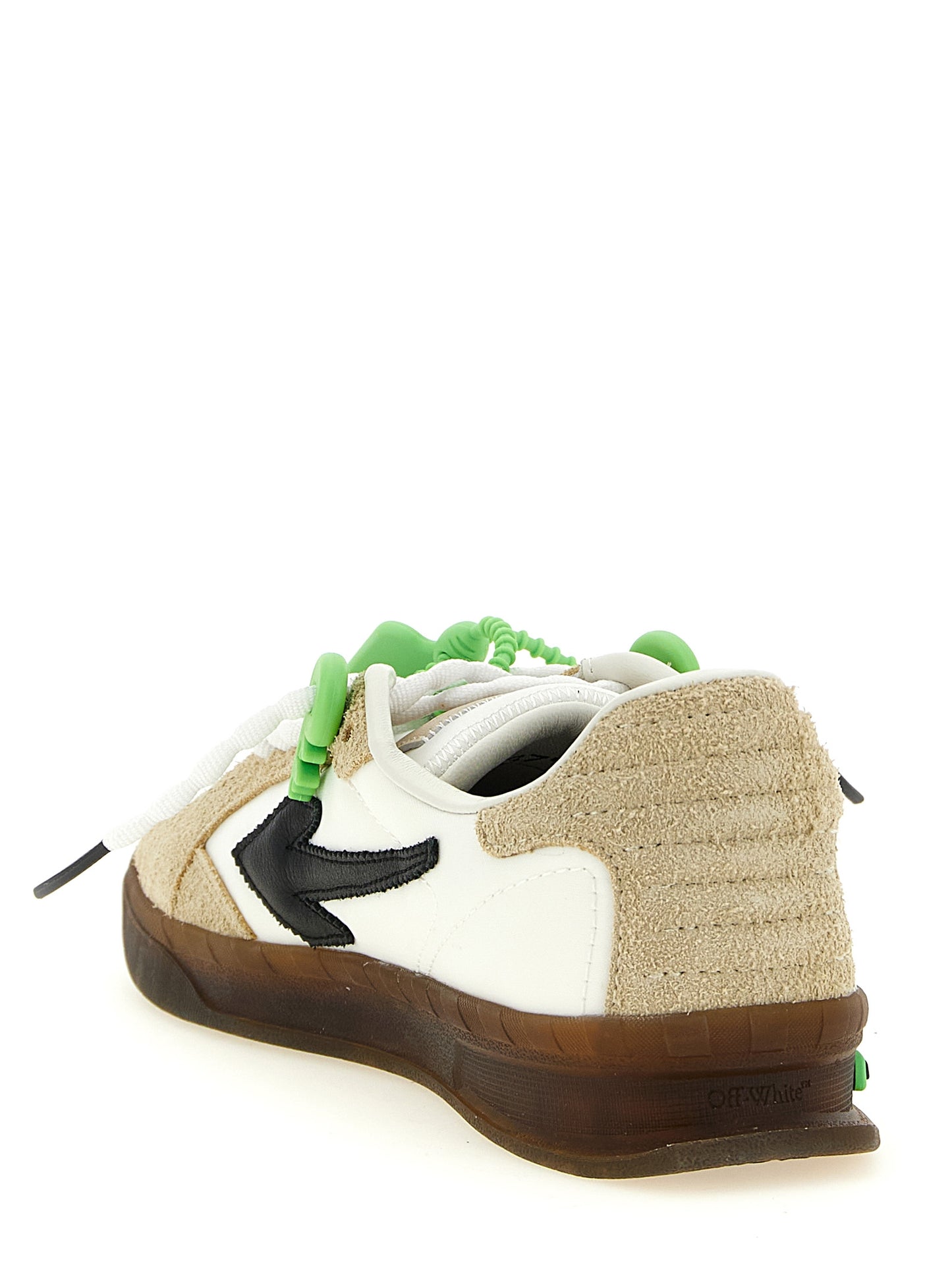 Athletic Sneakers by Off-White for women in silicone nylon suede leather multicolor, white & patterned features an timeless silhouette from the Play Women's Athletic Silicone Nylon Suede Leather Sneakers collection, showcasing a timeless athletic style for a timeless look.