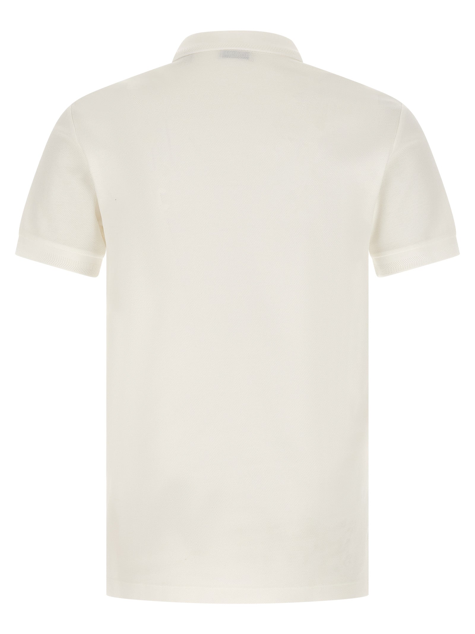 Polo Shirt by Burberry for men in cotton white, patterned, chevron & signature presents a crisp silhouette, artfully detailed with a crisp and crisp .