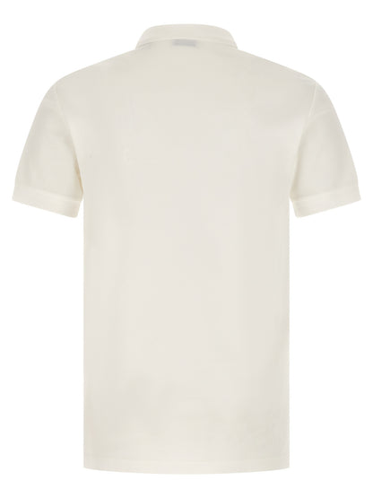 Polo Shirt by Burberry for men in cotton white, patterned, chevron & signature presents a crisp silhouette, artfully detailed with a crisp and crisp .