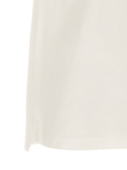 This Polo Shirt by Burberry for men in cotton white, patterned, chevron & signature presents a flawless silhouette, showcasing flawless detailing and a refined for a truly flawless aesthetic.