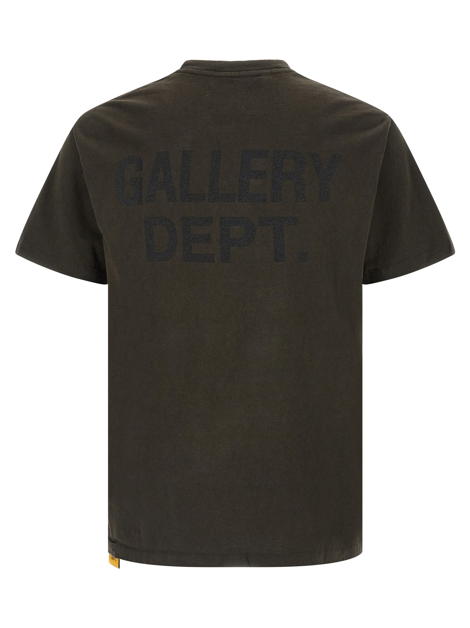 T-Shirt by GALLERY DEPT. for men in cotton black & print showcases a chic silhouette, artfully detailed with a chic crew neckline and for a chic finish.