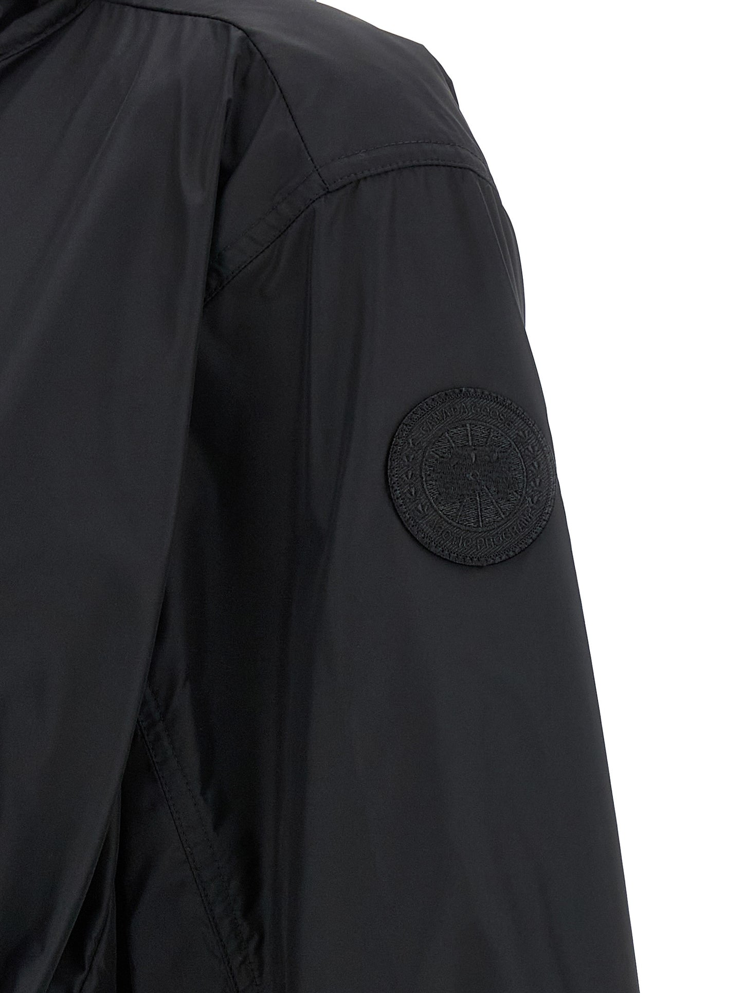 Hooded Parka by Canada Goose for women in polyamide black, presenting a cosy silhouette with distinctive windproof, pockets & hooded and a refined .