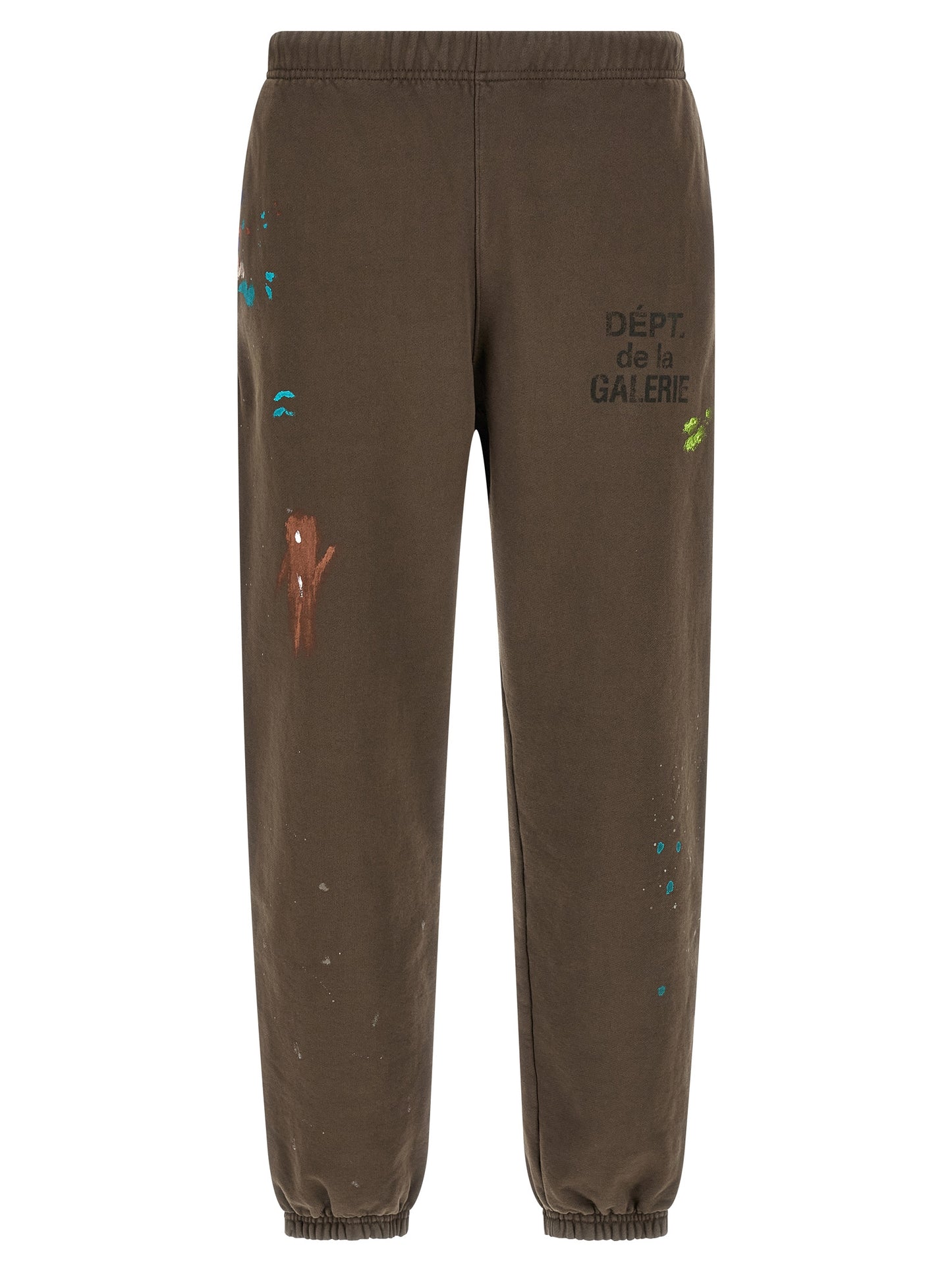 Joggers by GALLERY DEPT. for men in cotton brown & print presents a refined pantology silhouette, artfully defined by a refined pantology , long, and a sophisticated .