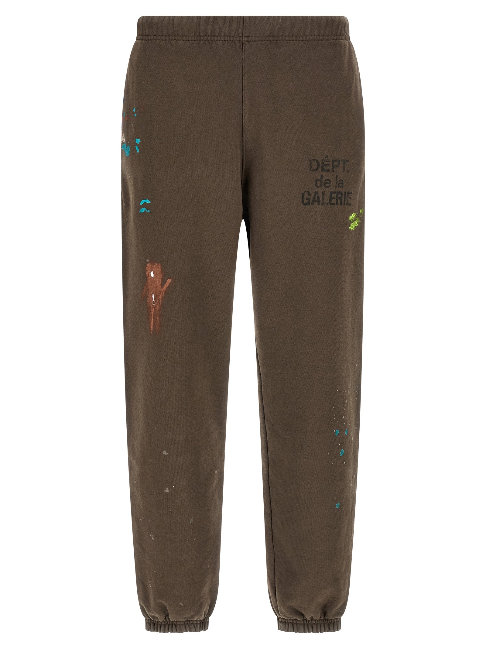 Joggers by GALLERY DEPT. for men in cotton brown & print presents a refined pantology silhouette, artfully defined by a refined pantology , long, and a sophisticated .