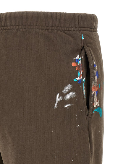 Joggers by GALLERY DEPT. for men in cotton brown & print features an refined tailoring silhouette, showcasing a premium with a and long cut for a refined tailoring look.