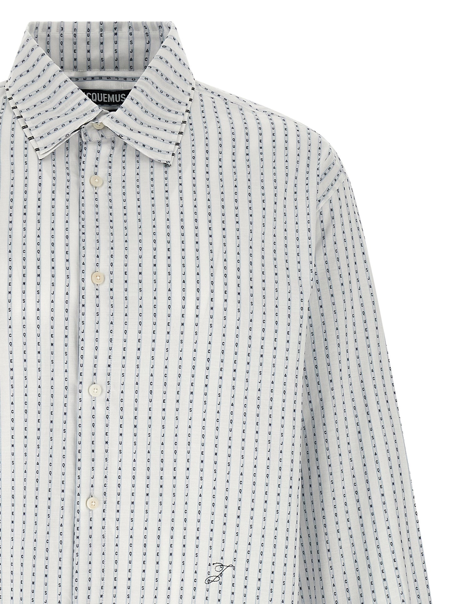 Shirt by Jacquemus for men in cotton horn, multicolor & jacquard features an polished silhouette, showcasing a sophisticated and detail for a truly polished finish.