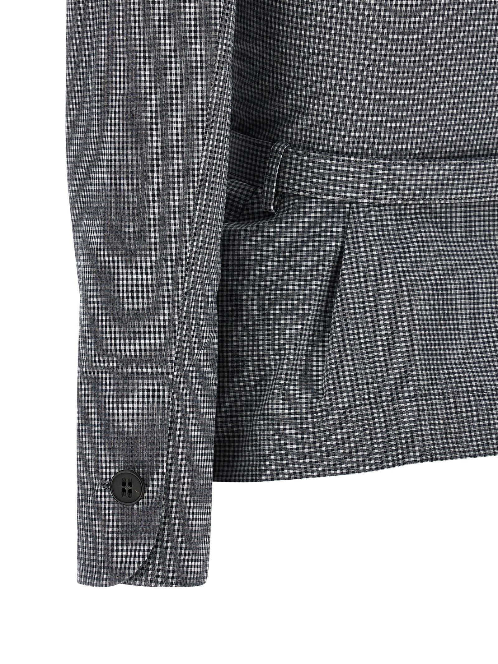 Blazer by Vivienne Westwood for women in stretch viscose cotton gray, patterned & monogram features an stylish silhouette, showcasing a sophisticated and stylish for a truly stylish finish.