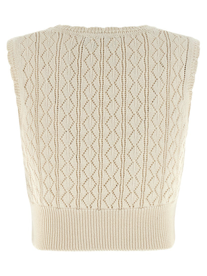 T-Shirt by Vivienne Westwood for women in organic cotton beige & patterned features a plush silhouette, showcasing a sophisticated crew neckline and for a truly plush finish.