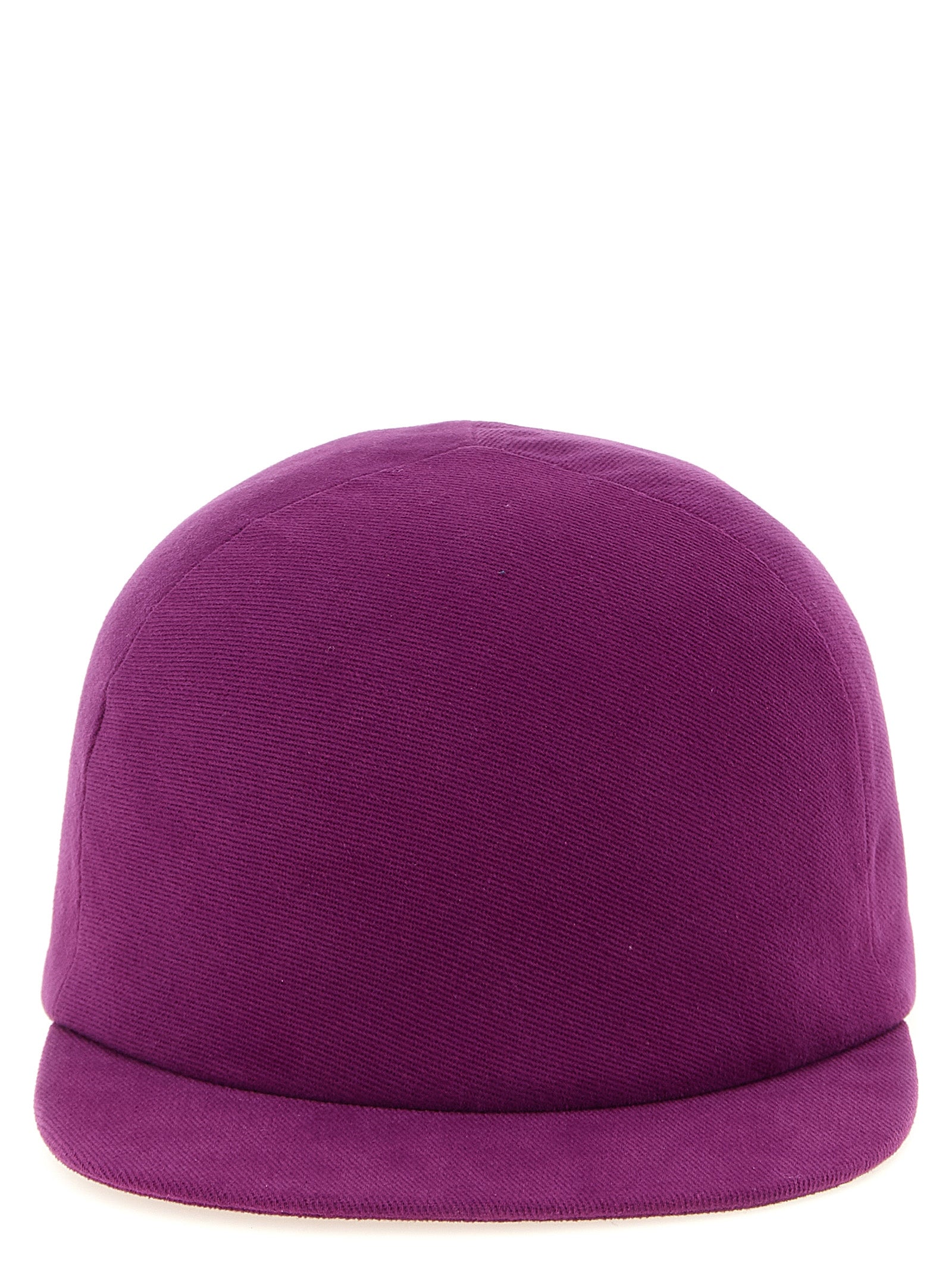 Baseball Cap by Balenciaga for women in cotton purple presents a distinguished silhouette from the Cotton Baseball Cap collection, showcasing a distinguished finish with refined distinguished details.