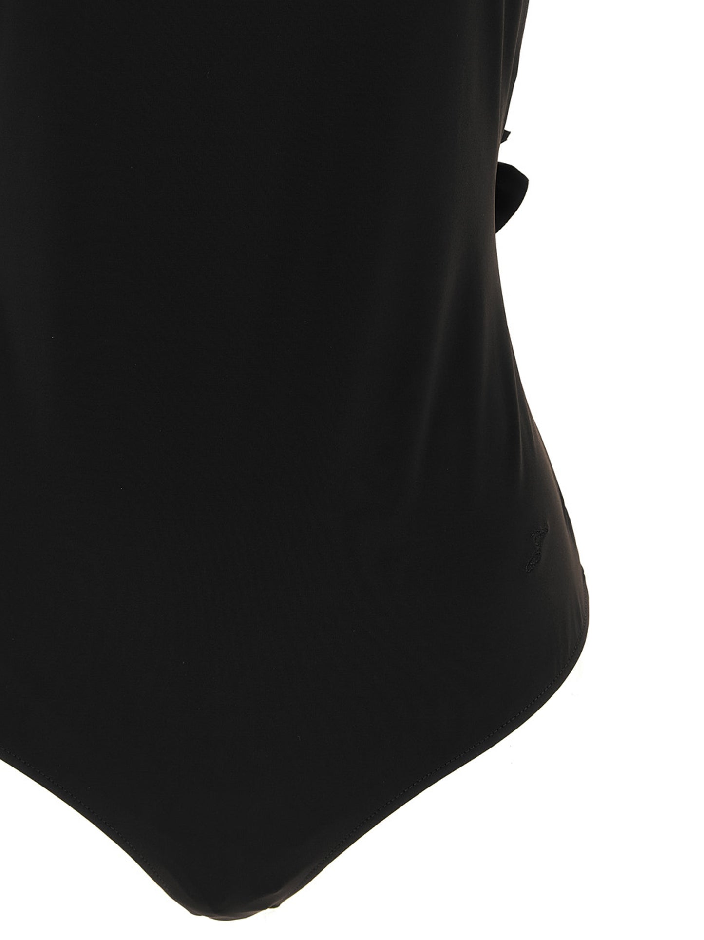One-Piece Swimsuit by Jacquemus for women in stretch polyamide black features an magnificent silhouette that beautifully showcases the elegant Women's Stretch Polyamide One-Piece Swimsuit design with a magnificent fit.