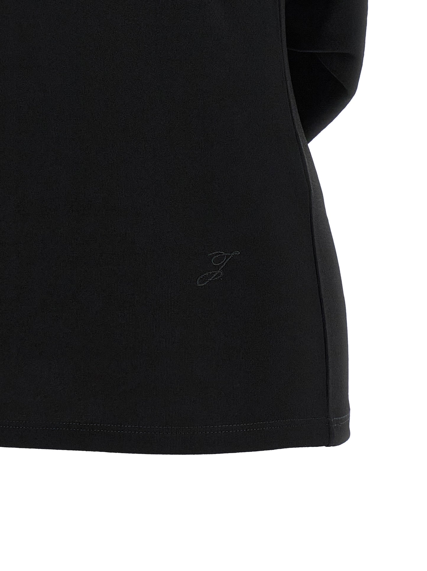 T-Shirt by Jacquemus for women in polyamide viscose black features an on trend silhouette, perfectly showcasing a on trend and for an elevated aesthetic.