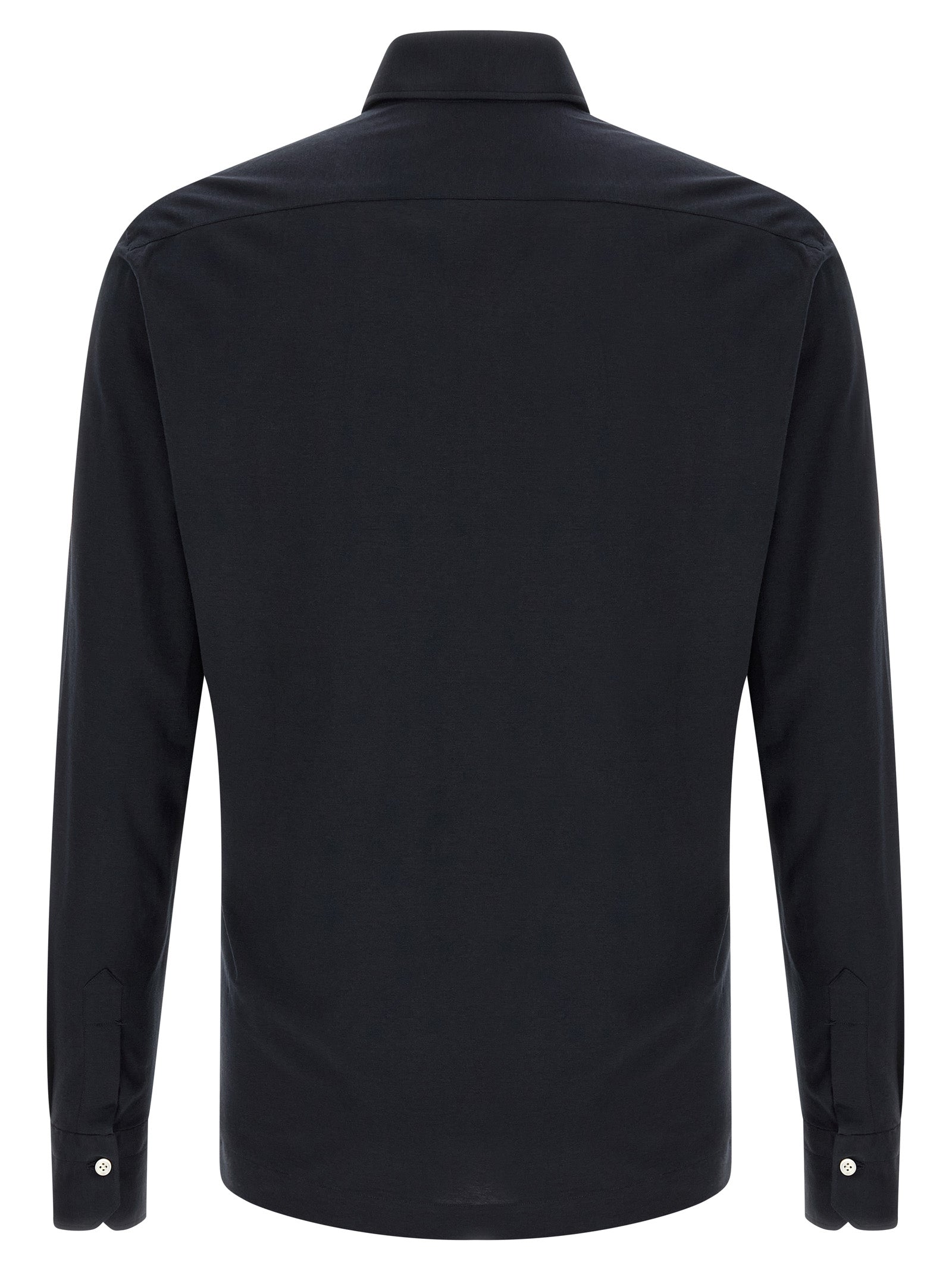 Polo Shirt by Kiton for men in cotton blue presents a crisp silhouette, artfully detailed with a crisp and crisp .