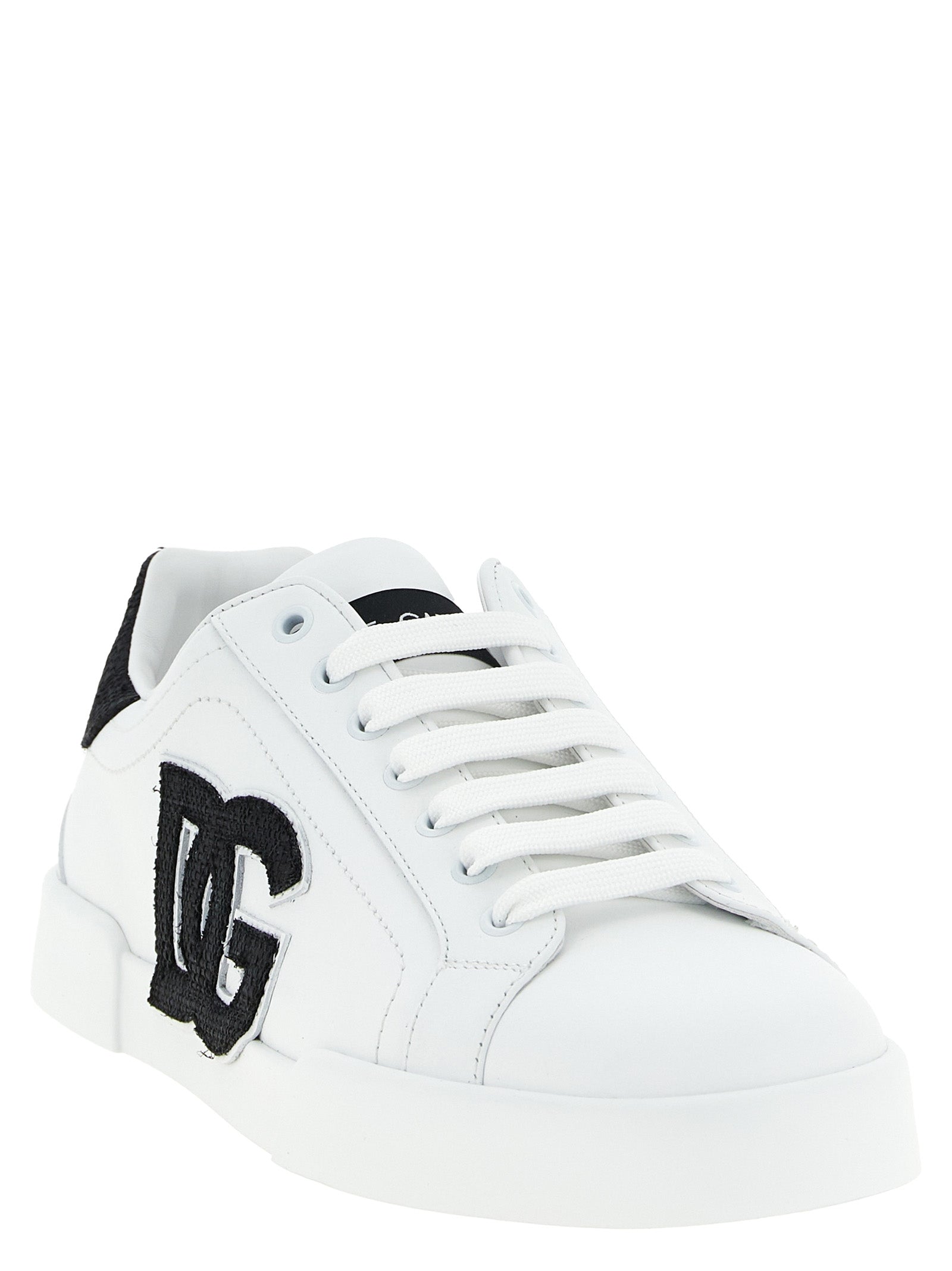 Sneakers by Dolce & Gabbana for men in eva & calfskin leather bicolour, black & white features a chic design, perfectly showcasing the chic low-top style of this Men's Low Top EVA & Calfskin Leather Sneakers.