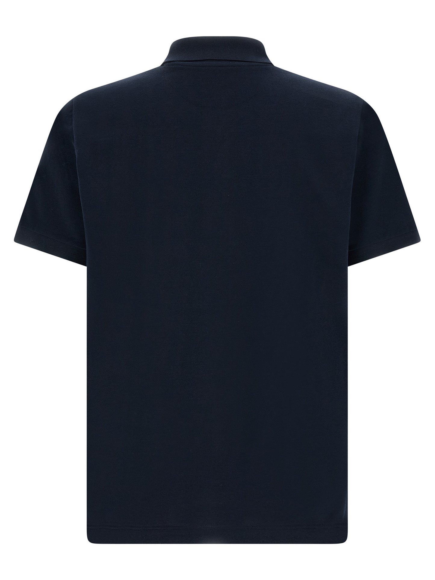 Fendi Selleria Men's Short-Sleeve Cotton Polo Shirt - Blue