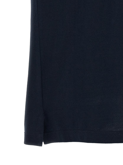 Fendi Selleria Men's Short-Sleeve Cotton Polo Shirt - Blue