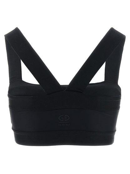 Swimwear Top by GOLDBERGH for women in stretch polyamide black features an magnificent design, beautifully defining the look of Women's Stretch Polyamide Swimwear Top.