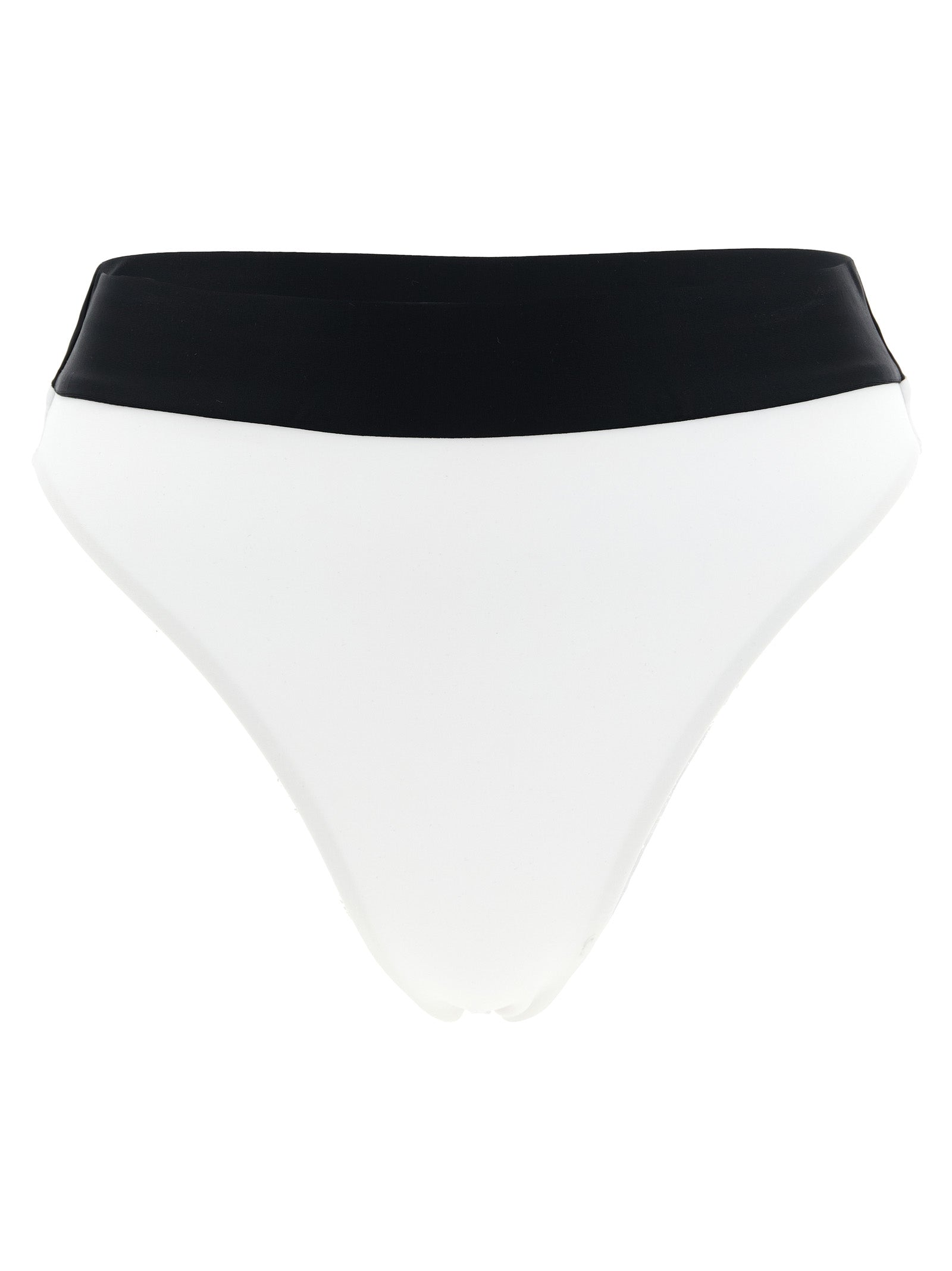 Bikini by GOLDBERGH for women in stretch polyamide bicolour, black & white presents a provocative silhouette, artfully capturing the essence of the provocative Women's Stretch Polyamide Bikini design for a sophisticated look.