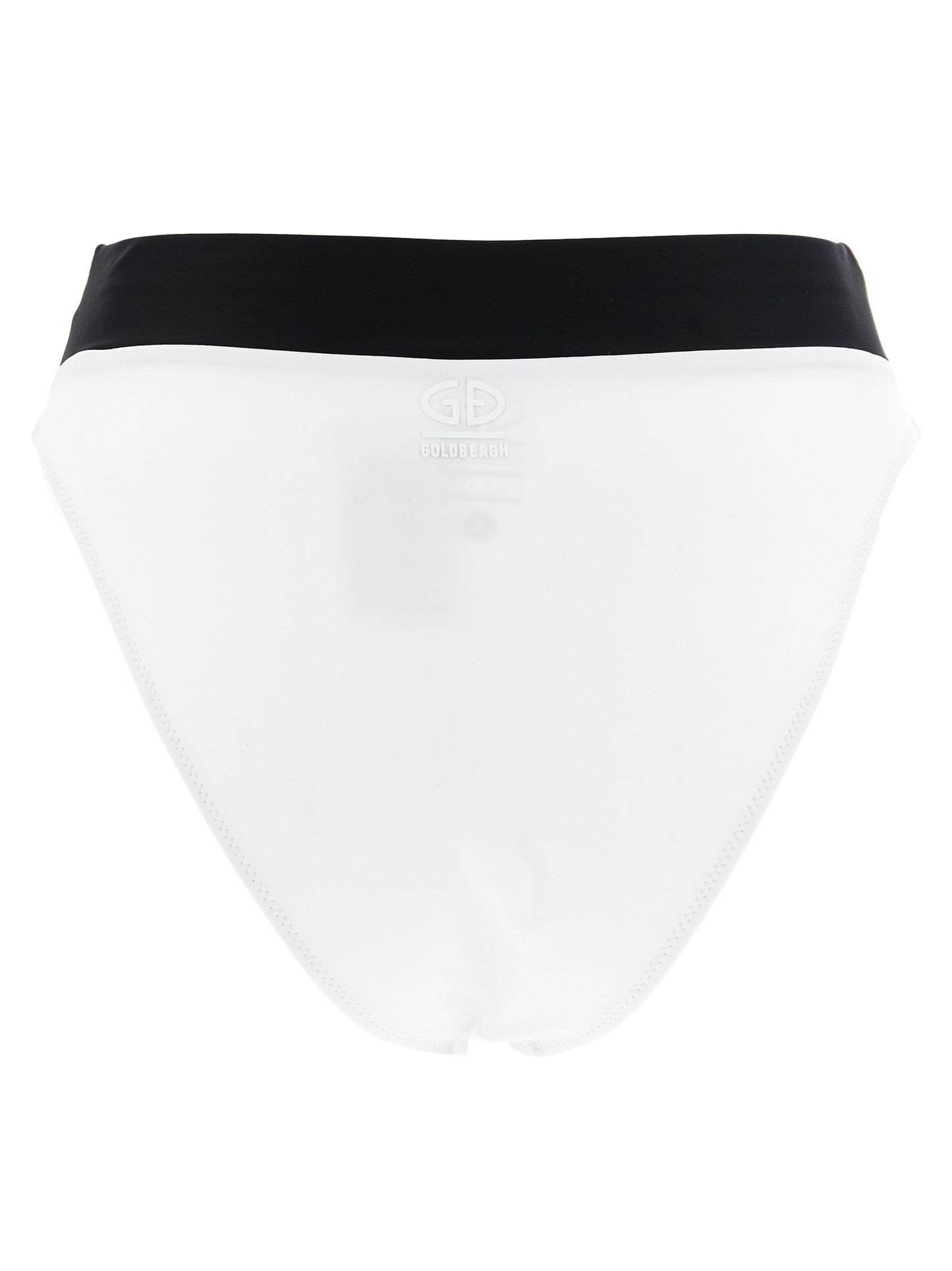 Bikini by GOLDBERGH for women in stretch polyamide bicolour, black & white presents a sun-drenched silhouette, showcasing the sun-drenched Women's Stretch Polyamide Bikini design with a sun-drenched cut for a premium finish.