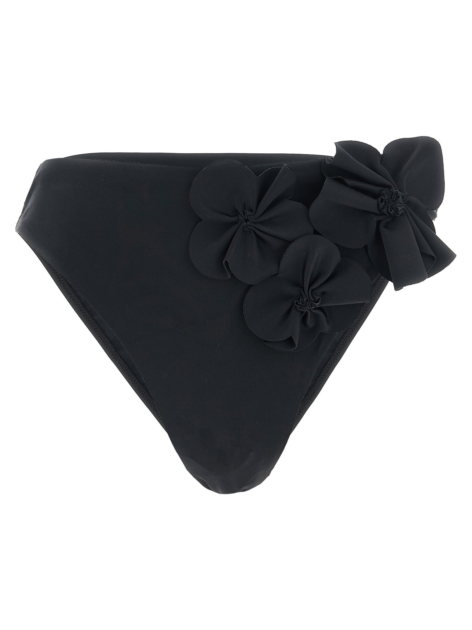 Bikini by GOLDBERGH for women in stretch polyamide black & floral presents a sun-drenched silhouette, showcasing the sun-drenched Waves Women's Stretch Polyamide Bikini design with a sun-drenched cut for a premium finish.