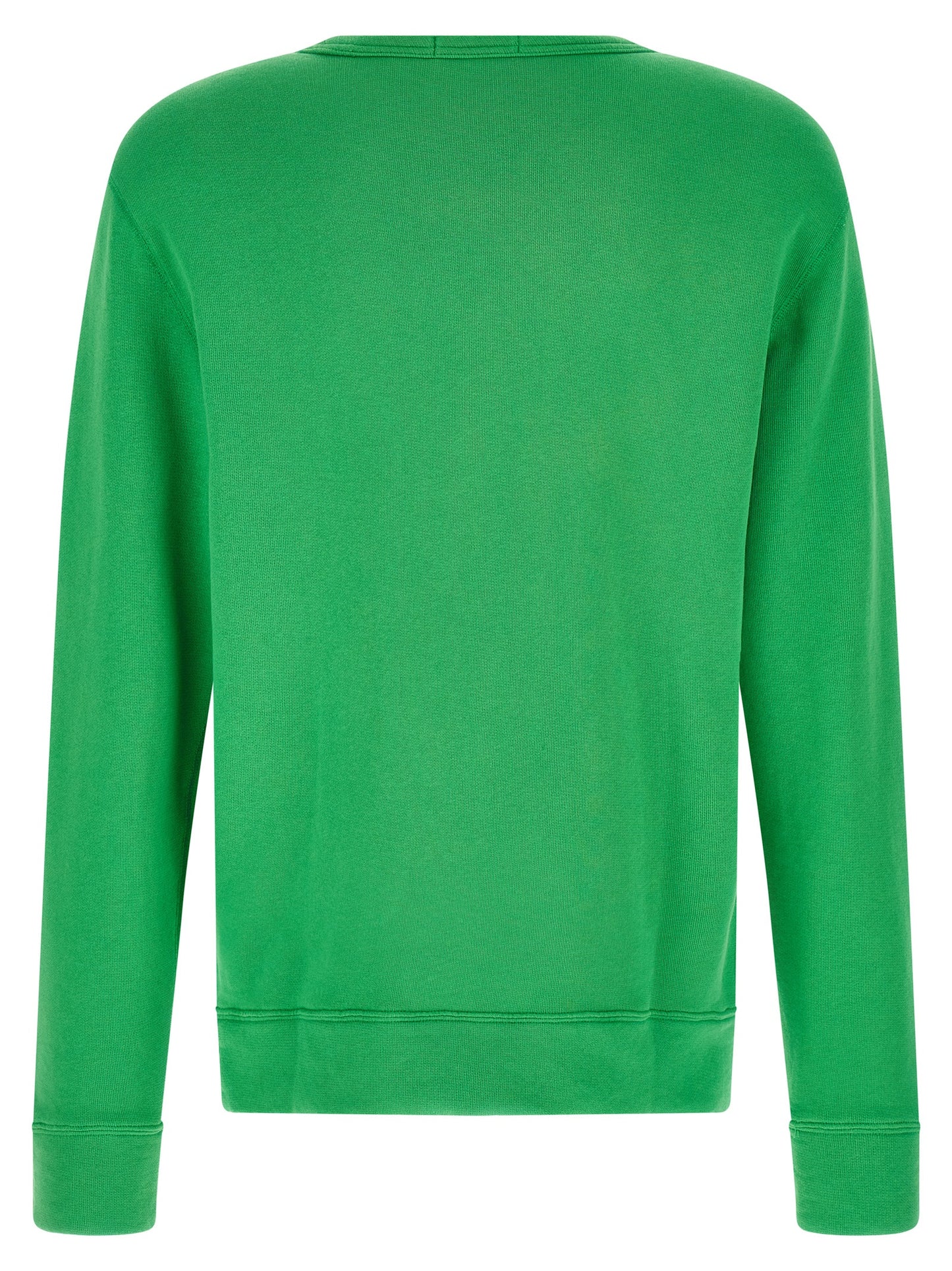 Sweatshirt by Polo Ralph Lauren for men in cotton polyester bicolour & green features an enviable silhouette, showcasing a premium and refined crew neckline for a truly enviable finish.