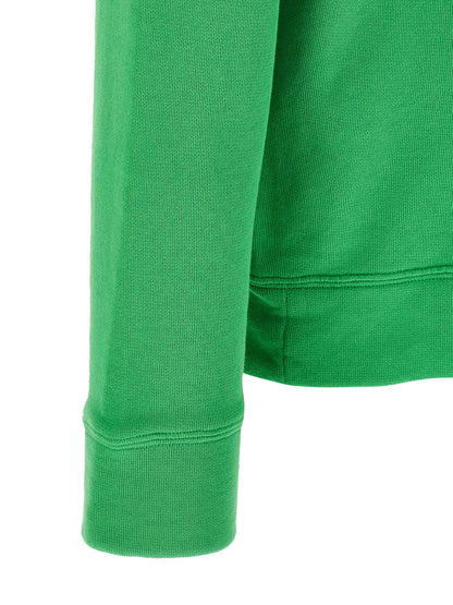 Sweatshirt by Polo Ralph Lauren for men in cotton polyester bicolour & green presents a smart casual silhouette, featuring a smart casual and for a sophisticated look.