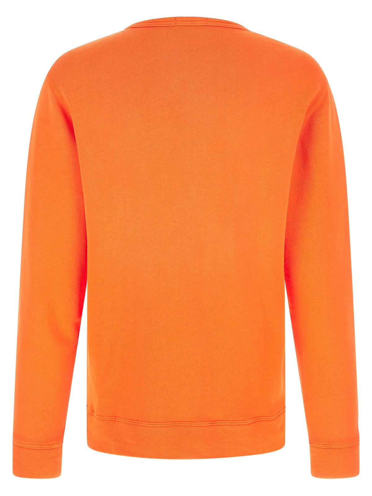 Polo Ralph Lauren Pony Men's Crew Neck Cotton Polyester Sweatshirt - Orange Signature