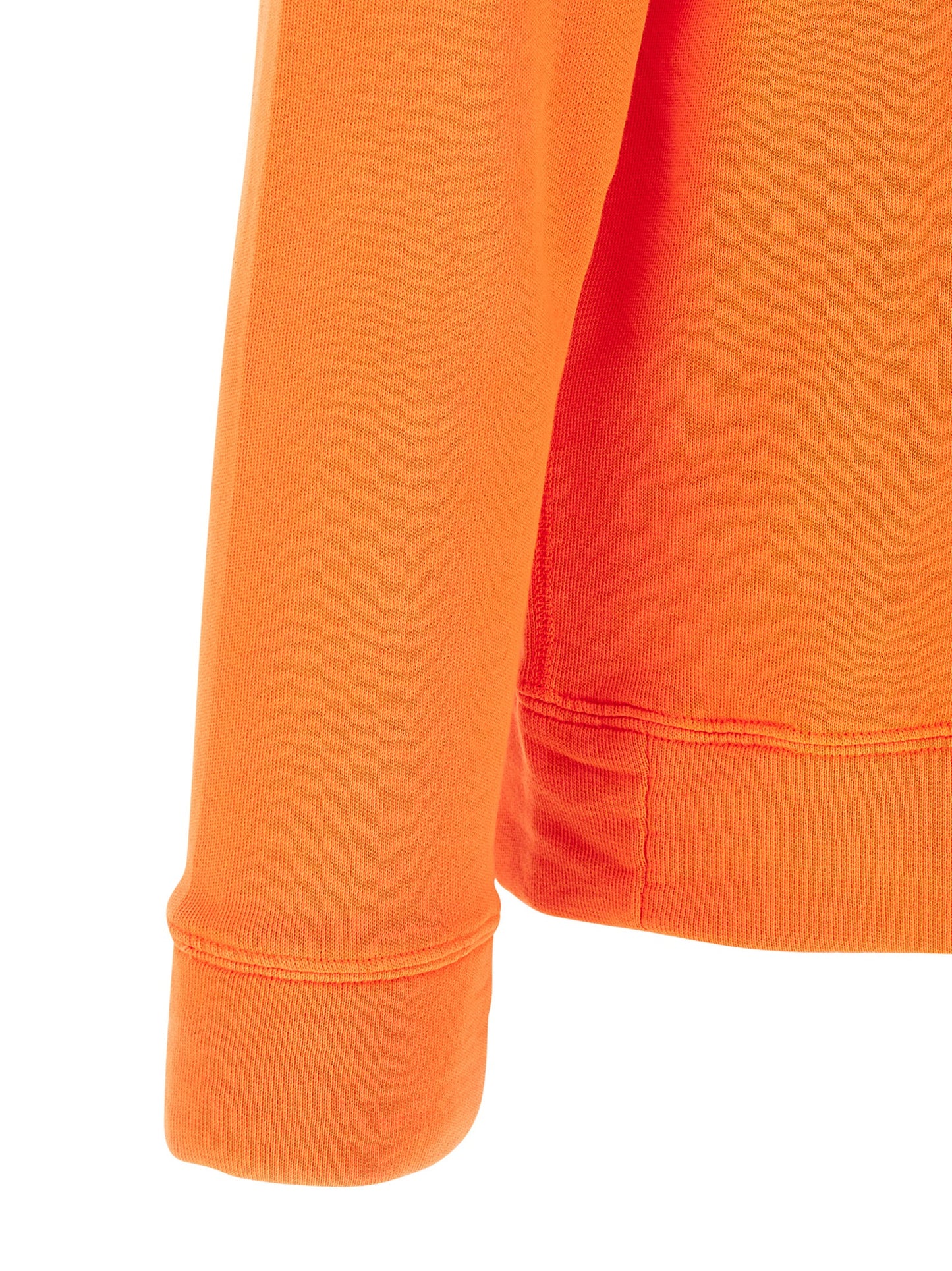 Polo Ralph Lauren Pony Men's Crew Neck Cotton Polyester Sweatshirt - Orange Signature