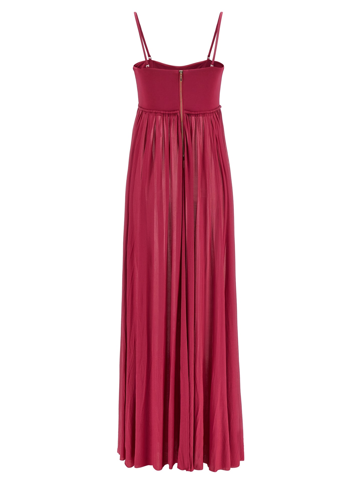 Dress by Zimmermann for women in viscose fuchsia features an cute silhouette, detailed with a and that elegantly flows into a cute long.