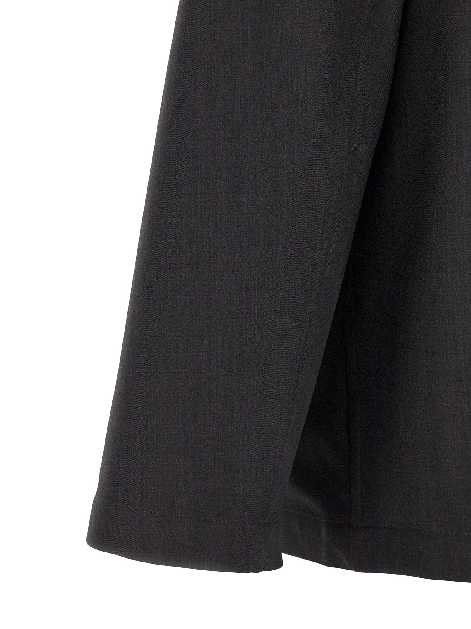 Shirt by SECOND/LAYER for men in polyester wool gray showcases a sharp silhouette, elegantly detailed with a sharp and sharp .