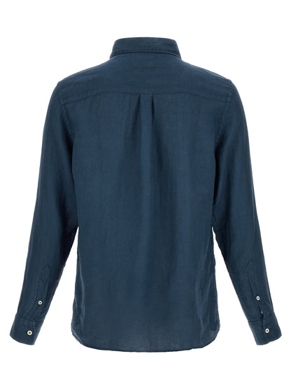 This Polo Shirt by MC2 Saint Barth for men in linen blue presents a flawless silhouette, showcasing flawless detailing and a refined for a truly flawless aesthetic.