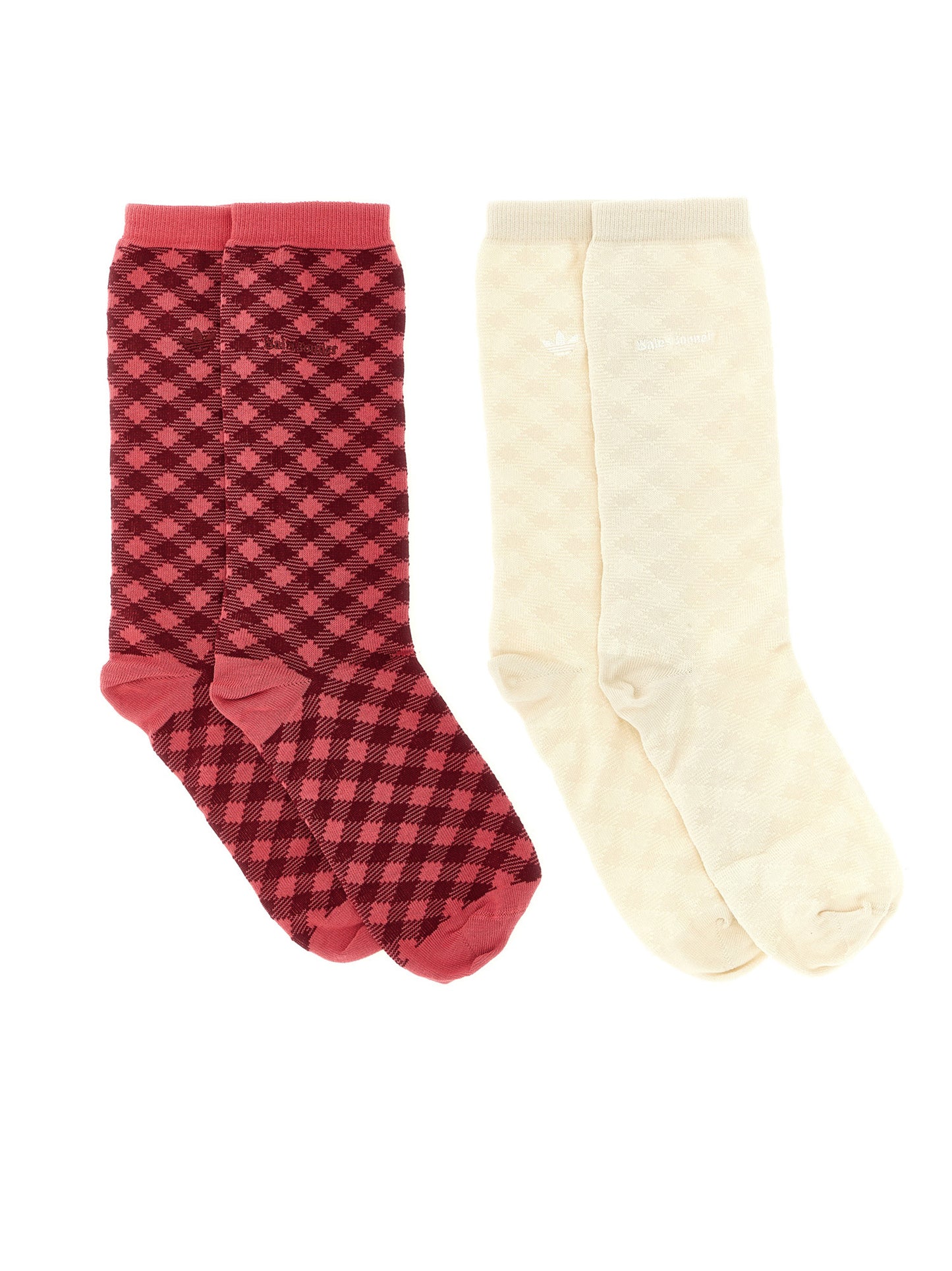 Adidas Originals Unisex Stretch Poly Cotton Socks - Multicolor Patterned Jacquard