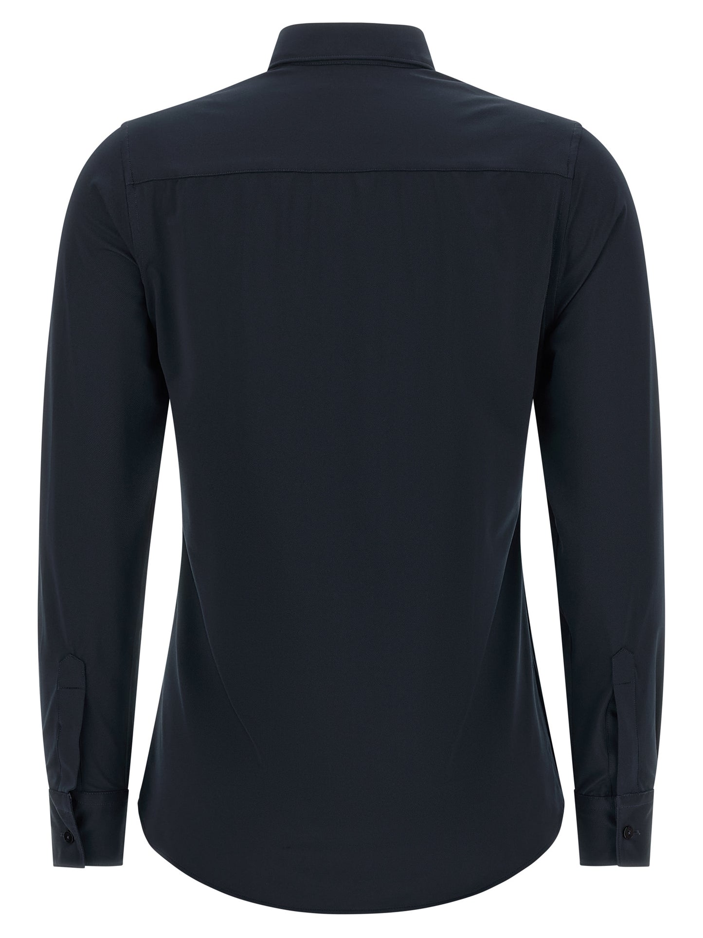 XACUS Women's Long-Sleeve Stretch Polyamide Blouse - Blue