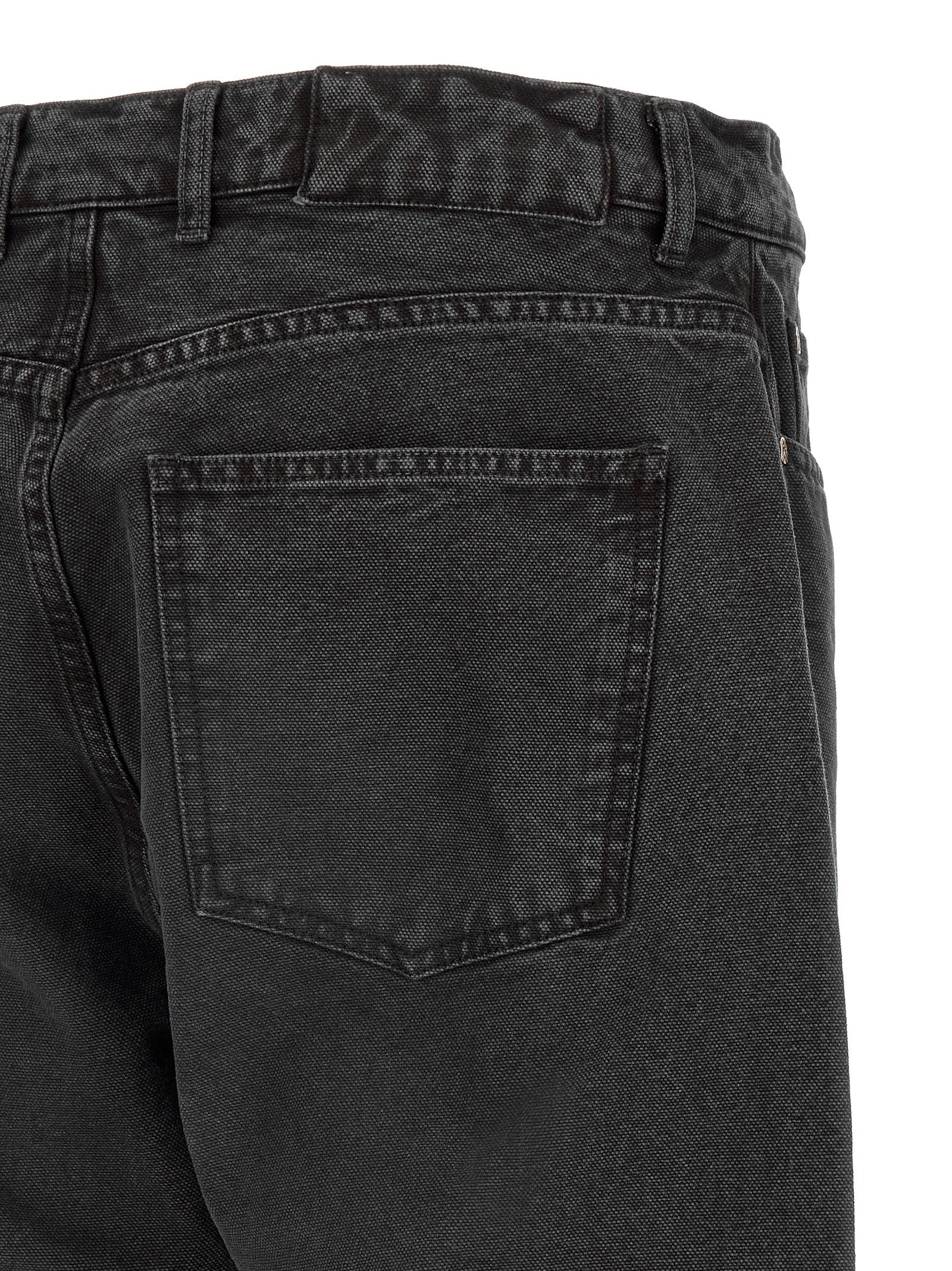Jeans by MFPEN for men in organic cotton denim gray features an sophisticated and straight-leg & wide with a precise long, creating a sophisticated and sophisticated silhouette.