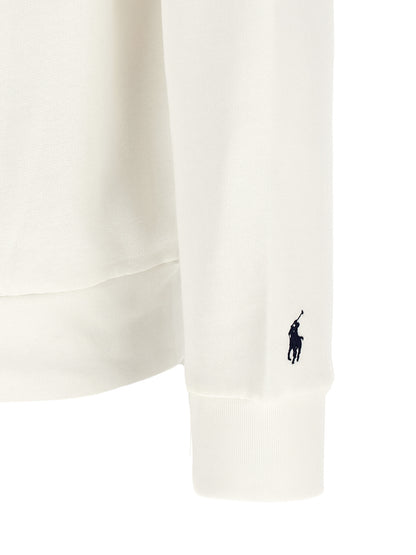 Sweatshirt by Polo Ralph Lauren for men in cotton polyester blue presents a smart casual silhouette, featuring a smart casual and for a sophisticated look.