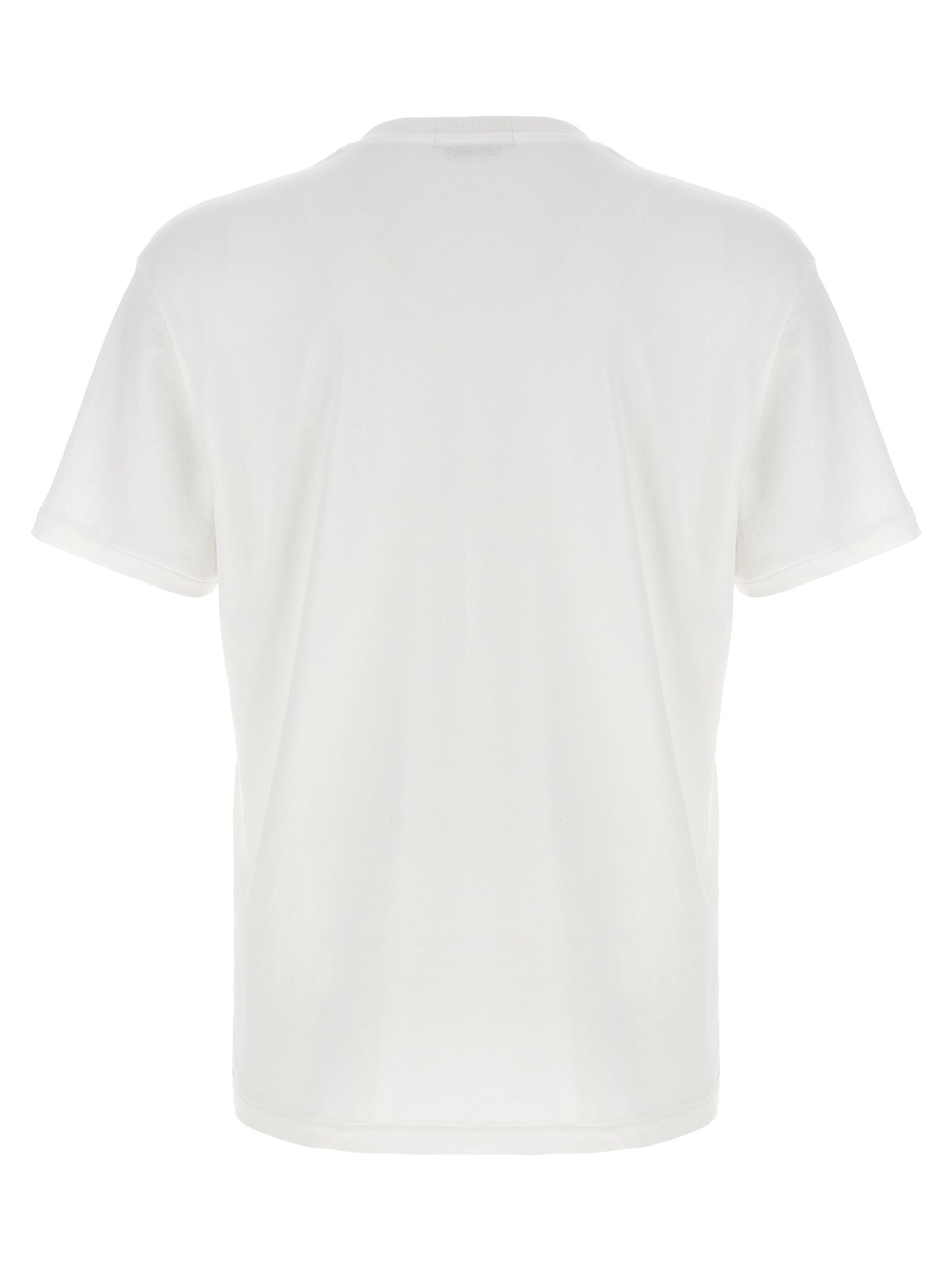 Polo Shirt by Polo Ralph Lauren for men in cotton blue presents a distinguished silhouette, showcasing a sophisticated crew neckline and distinguished for a truly distinguished finish.
