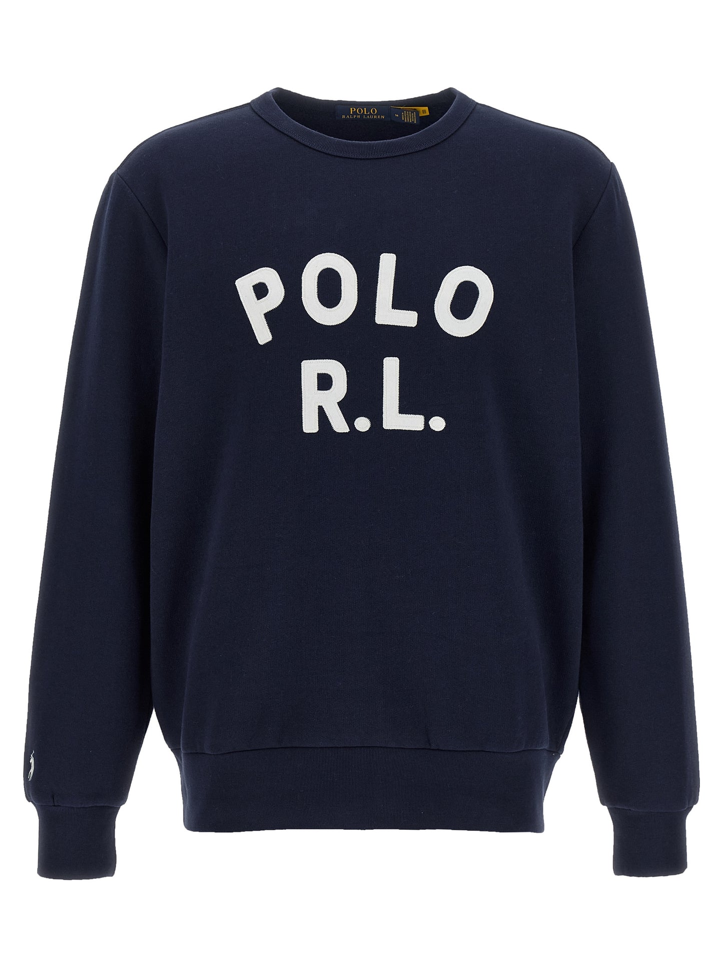 Sweatshirt by Polo Ralph Lauren for men in cotton polyester blue features an magnificent silhouette, showcasing a sophisticated crew neckline and long-sleeve detail for a truly magnificent finish.