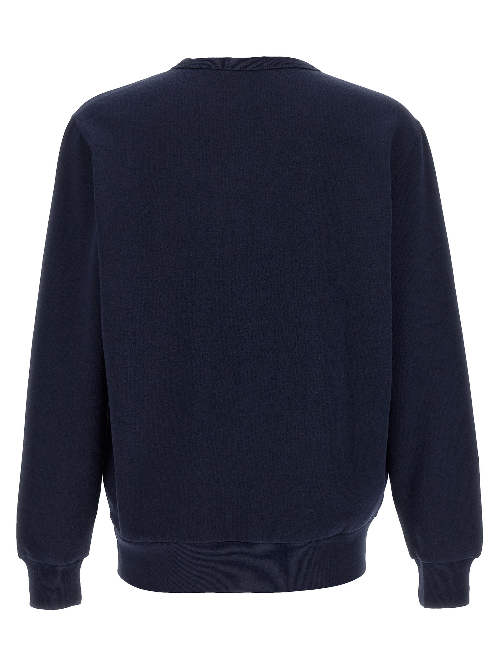 Sweatshirt by Polo Ralph Lauren for men in cotton polyester blue features an enviable silhouette, showcasing a premium and refined crew neckline for a truly enviable finish.