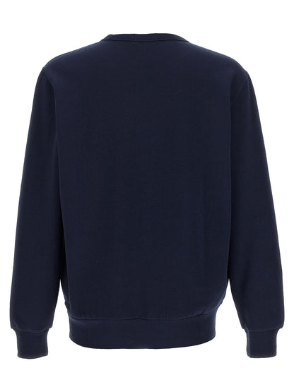Sweatshirt by Polo Ralph Lauren for men in cotton polyester blue features an enviable silhouette, showcasing a premium and refined crew neckline for a truly enviable finish.